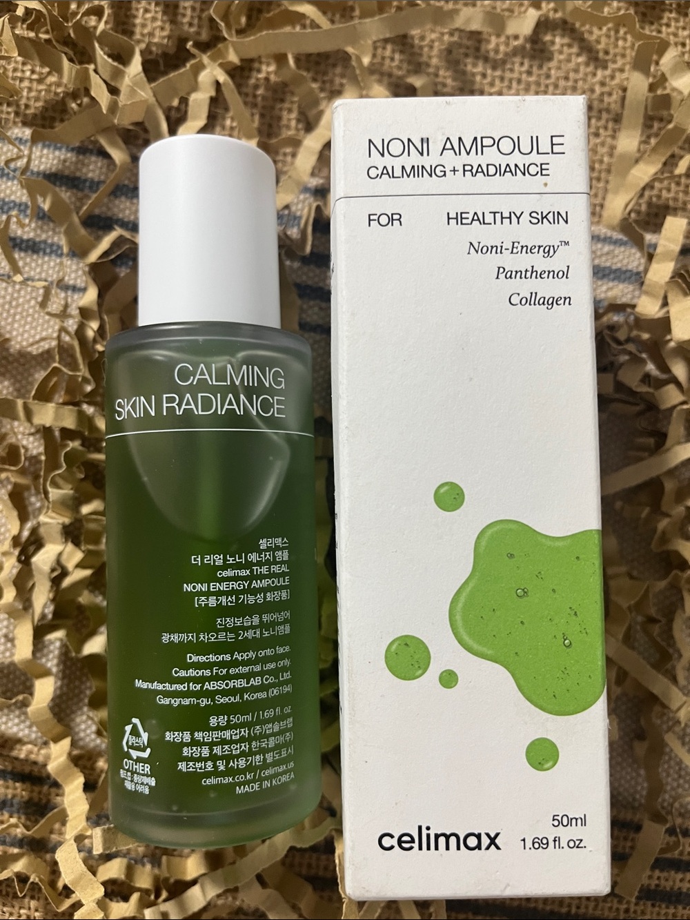 29. Korean Skin Care Celimax Noni Ampoule Calming + Radiance